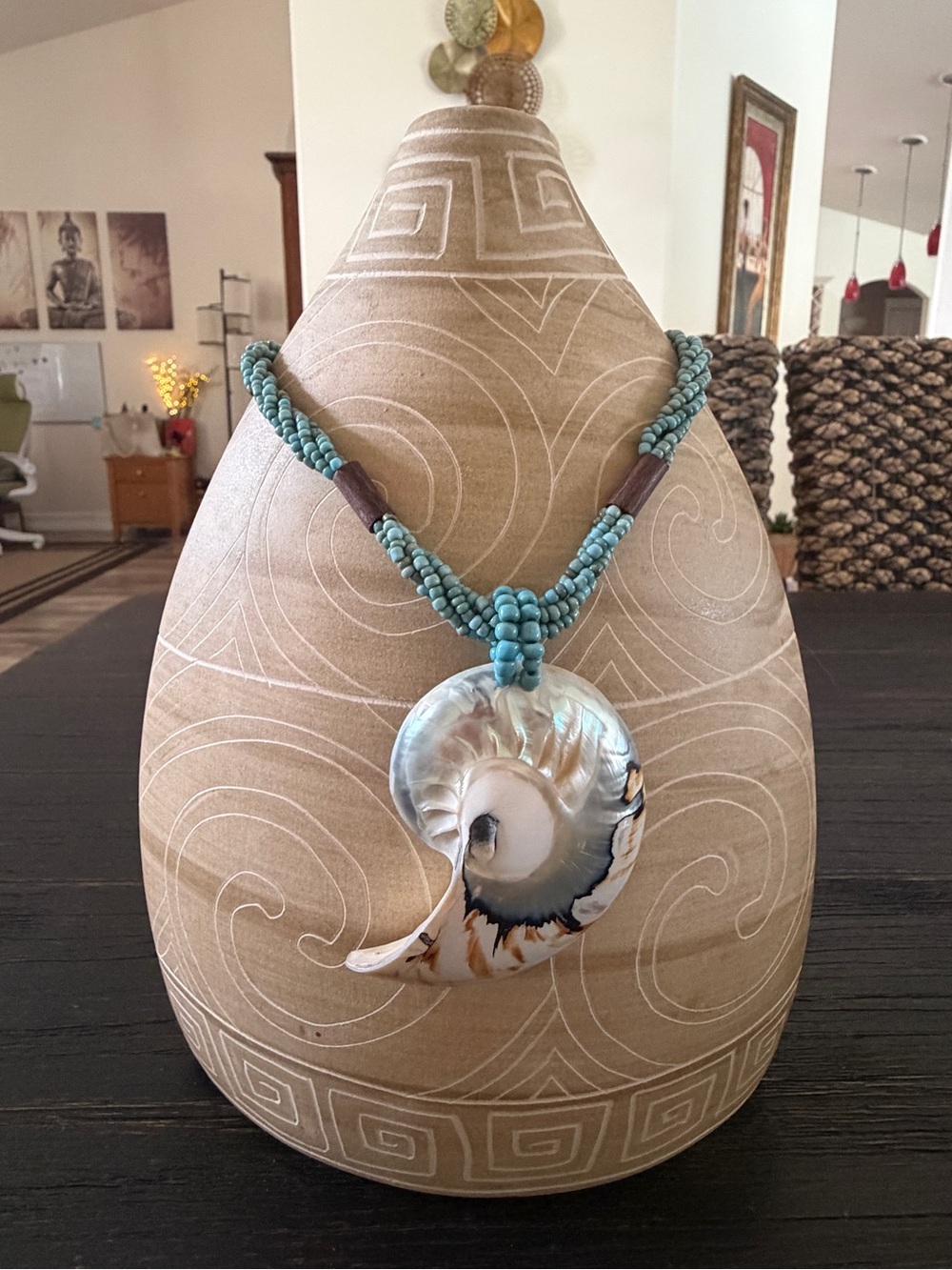 Handcrafted Coral Beaded Necklaces from Thailand 🇹🇭